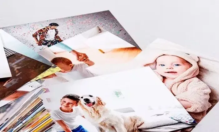 Revelação de fotos impressão foto