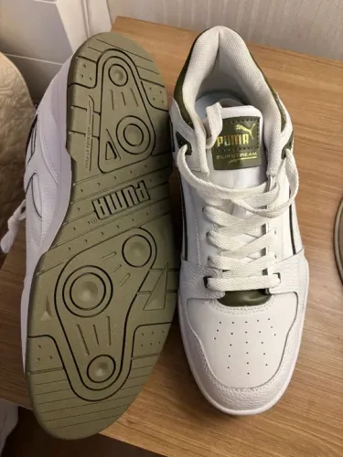 Tênis Puma NOVO Slipstream Branco e Verde