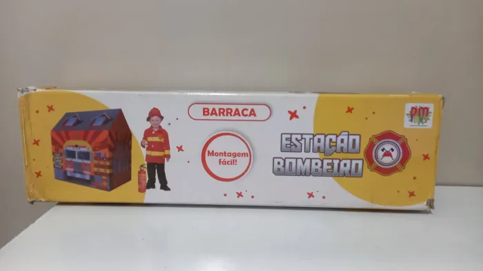 Barraquinha de Bombeiro Infantil - Brinquedo Divertido para Crianças