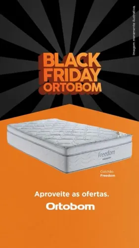 Colchão casal luxo ortobom