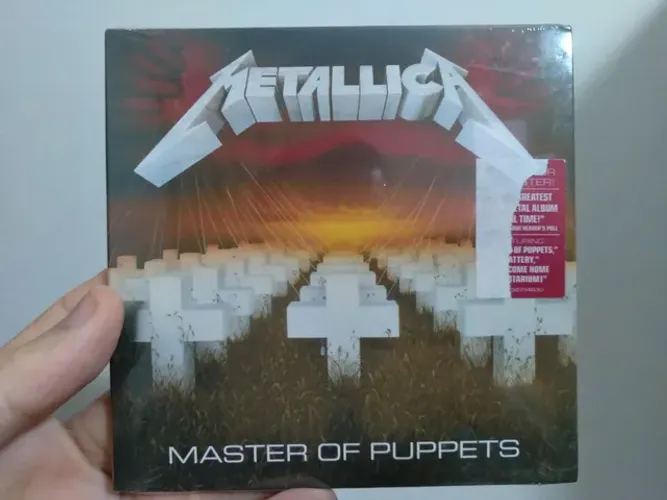 Metallica cd Masters of puppets (Novo)