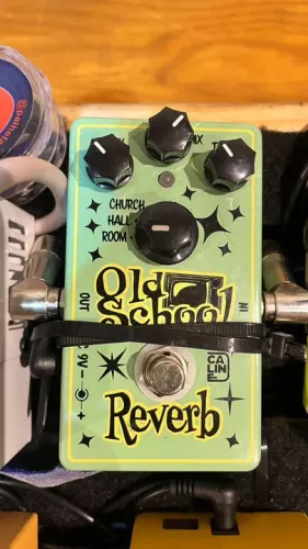 Pedal Guitarra Caline Old School Reverb