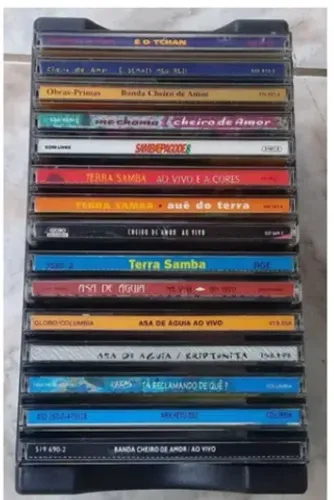 é o tchan+14 cds originaais-bandas de axé e pagode(pacote)