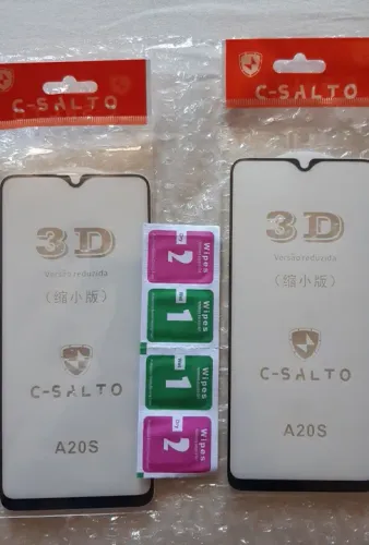 2 Películas de Vidro Temperado 3D para A20S