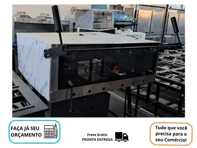Forno Refratario a Gás 90x90 Novo Progas
