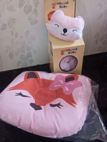 Naninha e travesseirinho anatômico Para bebê 