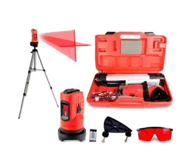 Nível Laser Auto Nivelamento 10m Com Tripé Maleta Mtx 350339