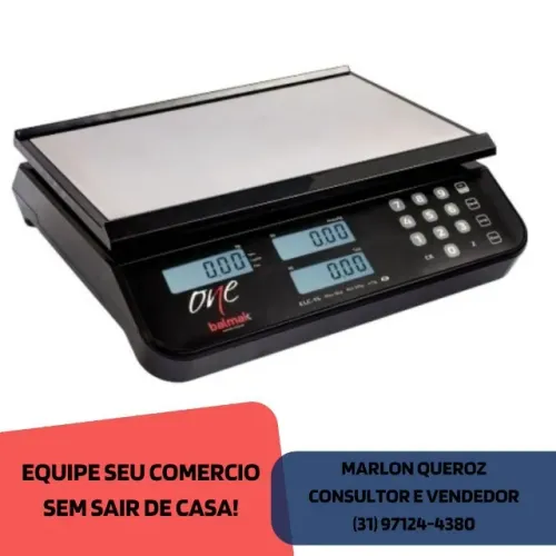 Balança Eletrônica Balmaq 15/30KG Nova