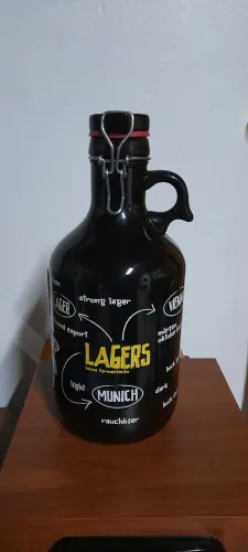 Growler de cerâmica para cerveja artesanal