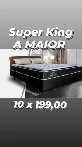 CAMA BOX SUPER KING R$ 1.980,00