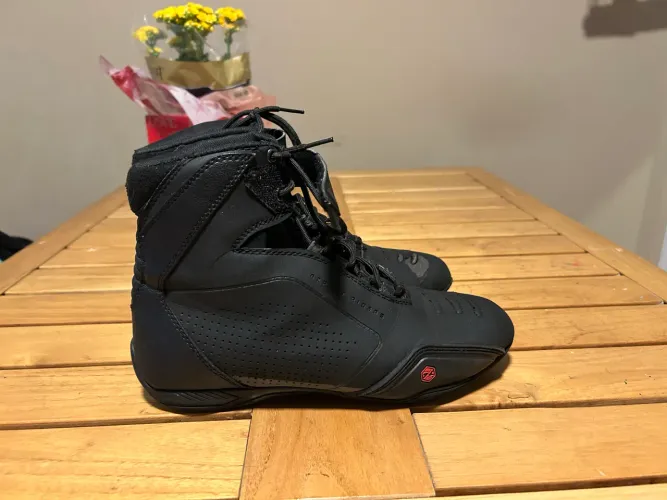 Bota X11 Fuse 2 Motociclista Couro Anti-torção Preto Tamanho 40