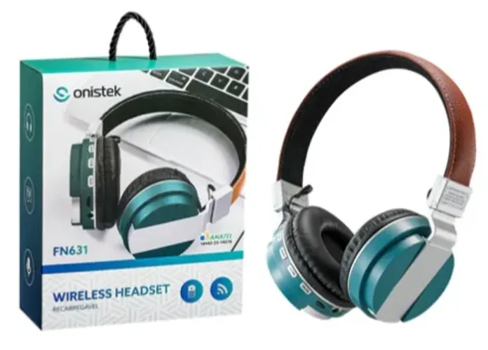 Fone de Ouvido Headset Bluetooth 5.0 Wireless Onistek ON-FN631