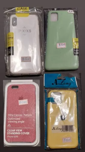 Lote de Capinhas para Celulares 