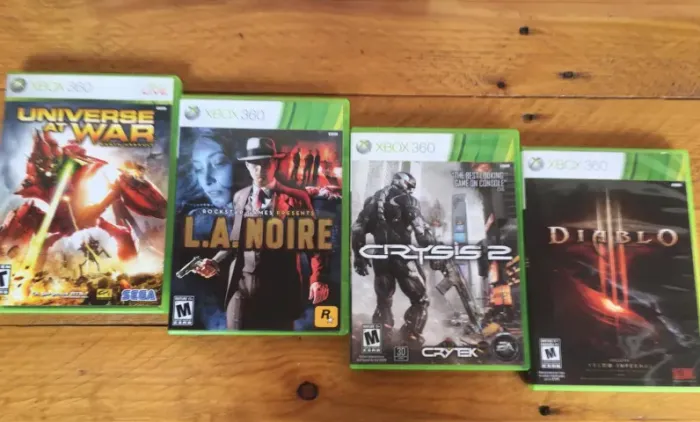 Jogos Xbox 360 - L A Noite - Crysis 2 - Diablo III