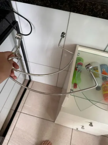Suporte para Cabide de Banheiro
