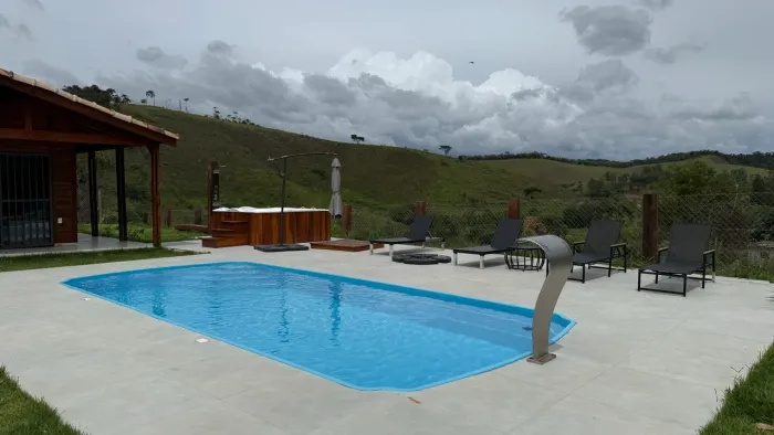 Granja na represa João Penido