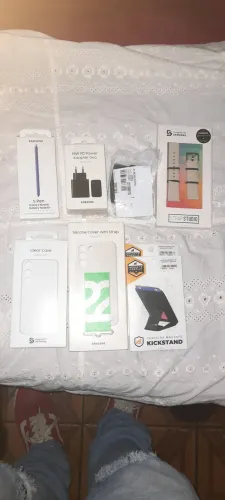 Capa samsung caneta S pen carregador pulseira