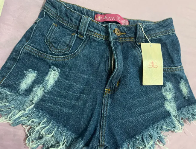 Short jeans novo 