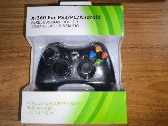 Controle Wireless X-360 para PS3/PC/Android