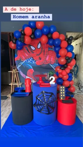 Decoração de festa, enchimento de balões