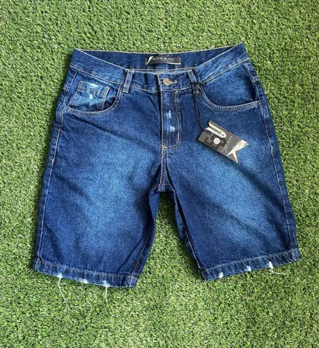 Bermuda jeans Elithe Black