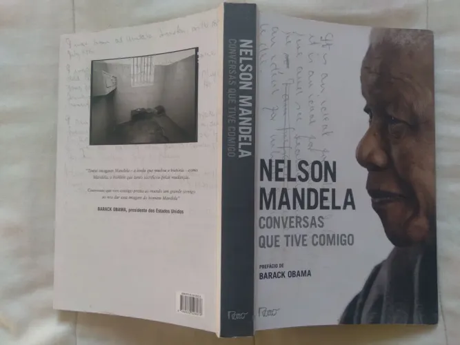 Livro Conversas Que Tive Comigo - Nelson Mandela