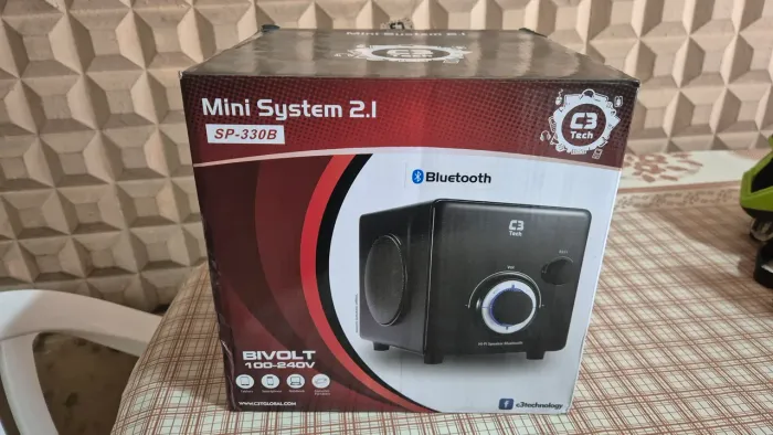 Mini System C3 Tech Bluetooth 