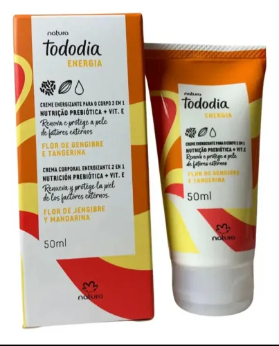 Hidratante Natura Flor de Gengibre e Tangerina 50ml