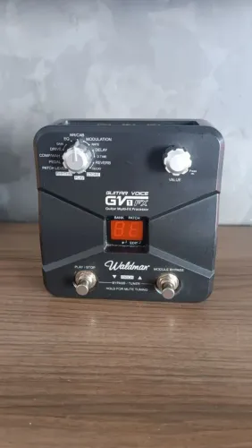 Pedaleira de Guitarra GV1 Guitar Voive Waldman