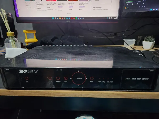 Receptor SKY HDTV Plus com gravador