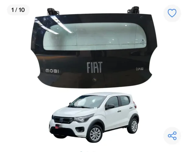 Tampa traseira Fiat Mobi Like