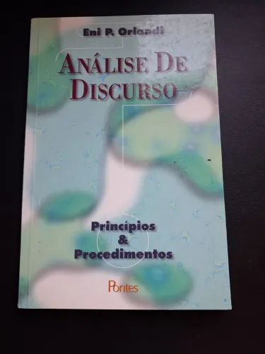 Livro Análise do Discurso - Princípios e Procedimentos