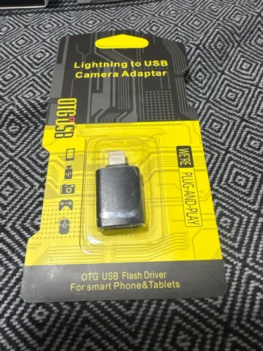 Adaptador OTG USB flash driver telefone e tablete