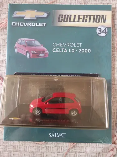 Miniatura Chevrolet Celta 1.0 ano 2000 R$ 150 reais