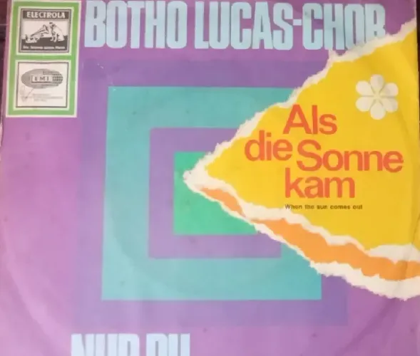 Disco de 1966 (importado) do grupo Botho Lucas-Chor