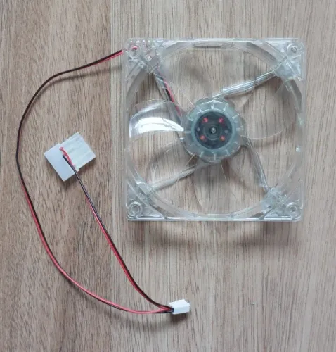 Cooler 120 mm LED Vermelho