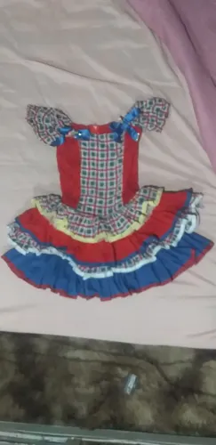 Vestido Festa Junina Infantil