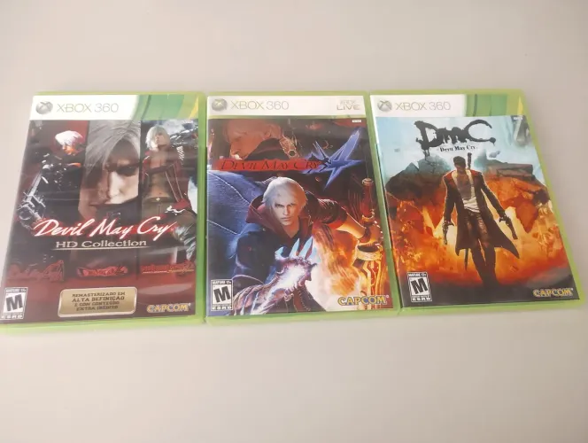 Coleção Devil my cry Xbox 360 original americano 3 jogos