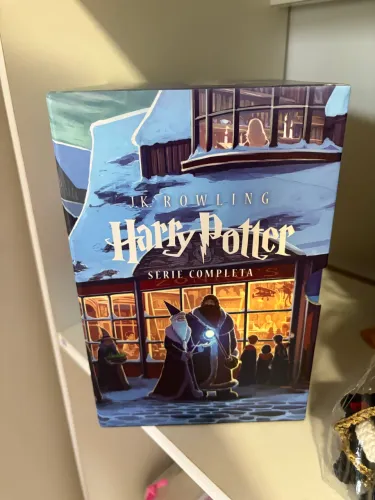 Box Livros Harry Potter - editora rocco - nunca lido estado de novo