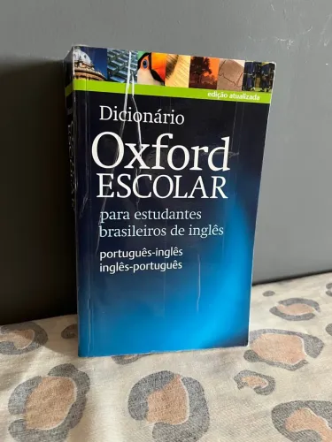 Dicionário Oxford - Português-Inglês - NOVO.