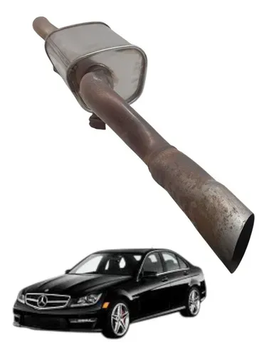 Escapamento Abafador Intermediário Mercedes Benz B200 2009