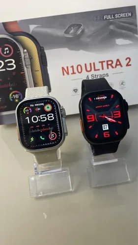 Smartwatch N10 Ultra + 4 pulseiras
