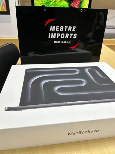 MacBook Pro M5 Pro 24 de Ram 1TB SSD 14 Pol (NOVO) LOJA FÍSICA + NOTA + ENTREGA GRÁTIS
