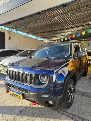 Jeep -Renegade thailhawk 2.0  4x4 ano mod. 2021 azul 
