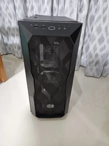Gabinete Case Cooler Master Masterbox TD500 Mesh ARGB Lateral Vidro Temperado Preto