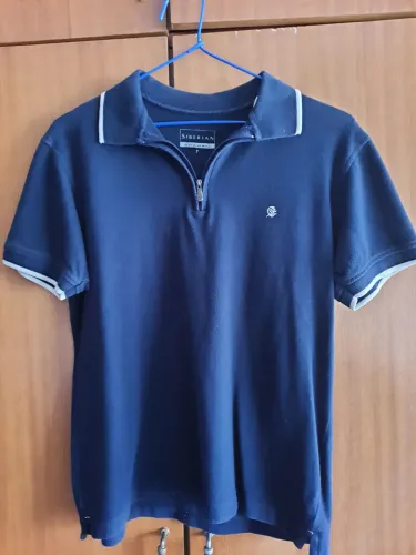 Camiseta Polo Siberian Azul Marinho