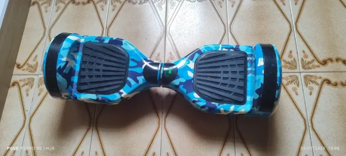 Overboard Skate Elétrico 6,5' Polegadas com Luz LED e Bluetooth