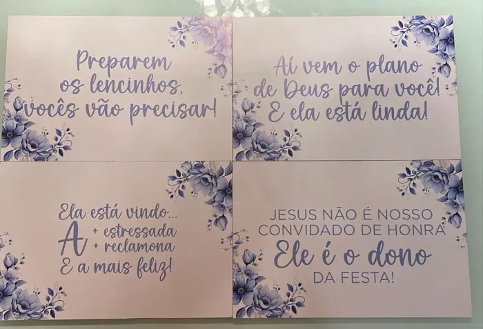 4 Placas de entrada de casamento 
