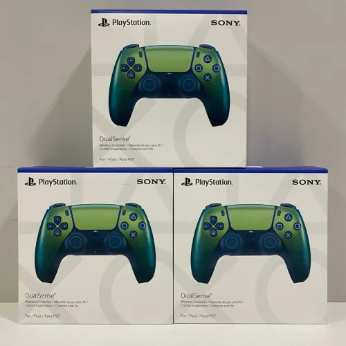 Controle Ps5 DualSense Chroma Green Novo Lacrado Loja FFSTOREGAMES