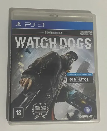 Watch Dogs PS3 - Jogo Midia Fisica